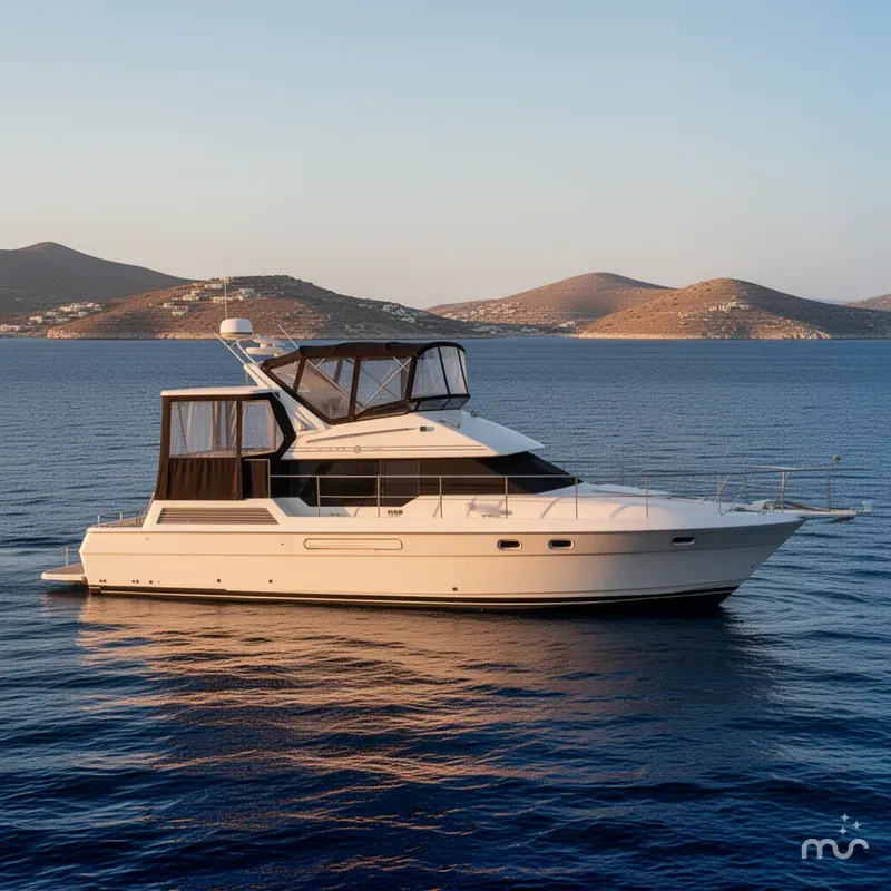 Slide: The Image of Bayliner 4587 Motoryacht 1995 - 2