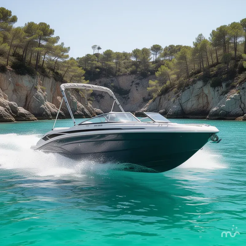 Slide: The Image of Hurricane SunDeck Sport 205 OB 2025 - 2