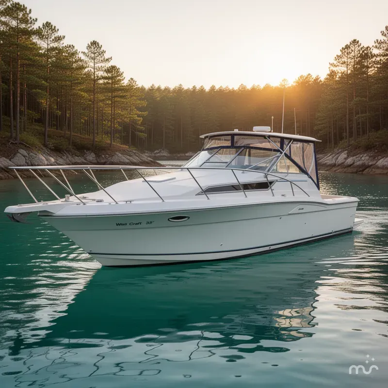 Slide: The Image of Wellcraft 330 Coastal 1995 - 1