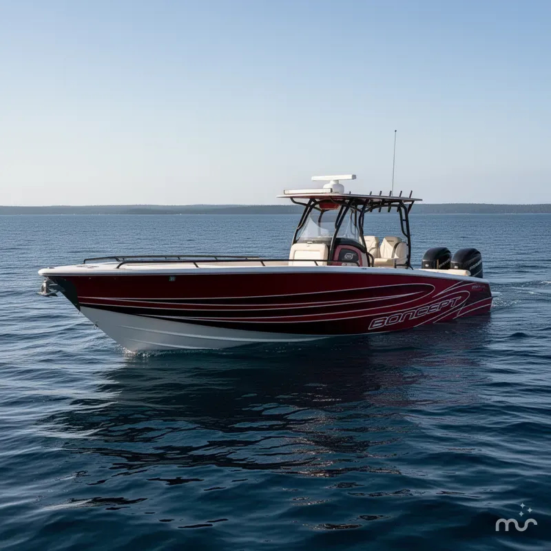 Slide: The Image of Concept Boats 36' Open Deck 2019 - 1