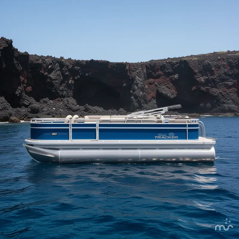 Slide: The Image of Sun Tracker Fishin' Barge 20 DLX 2026 - 2