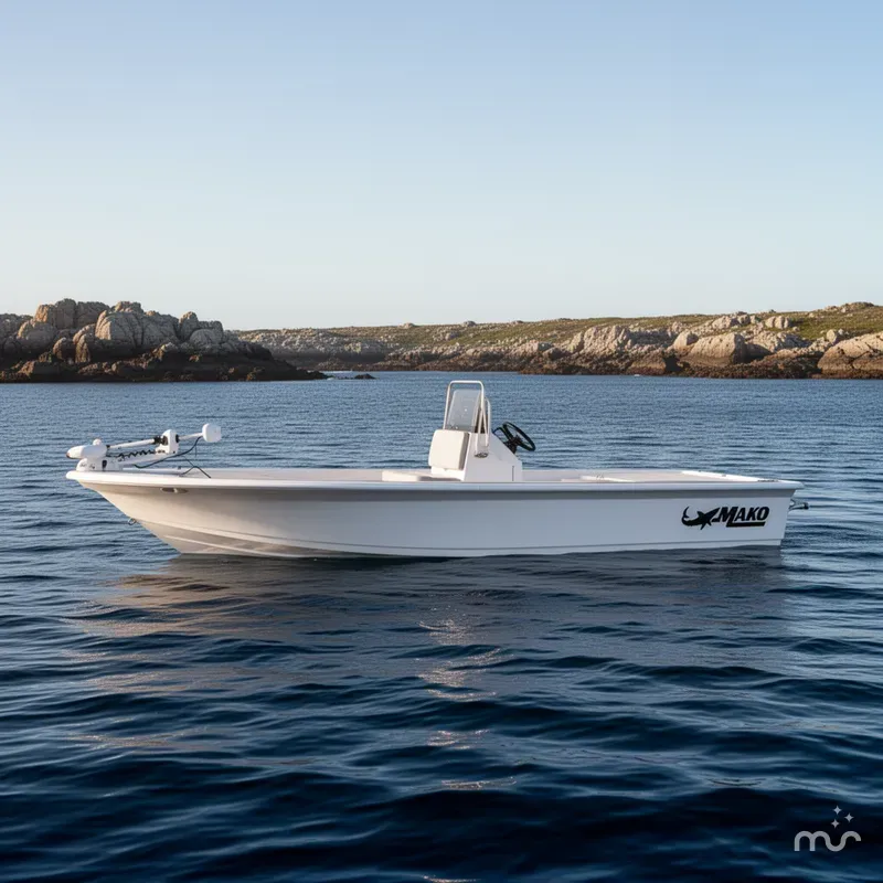 Slide: The Image of Mako 18 Pro Skiff 2026 - 2