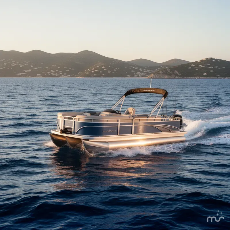 Slide: The Image of Sun Tracker Fishin' Barge 20 DLX 2026 - 4