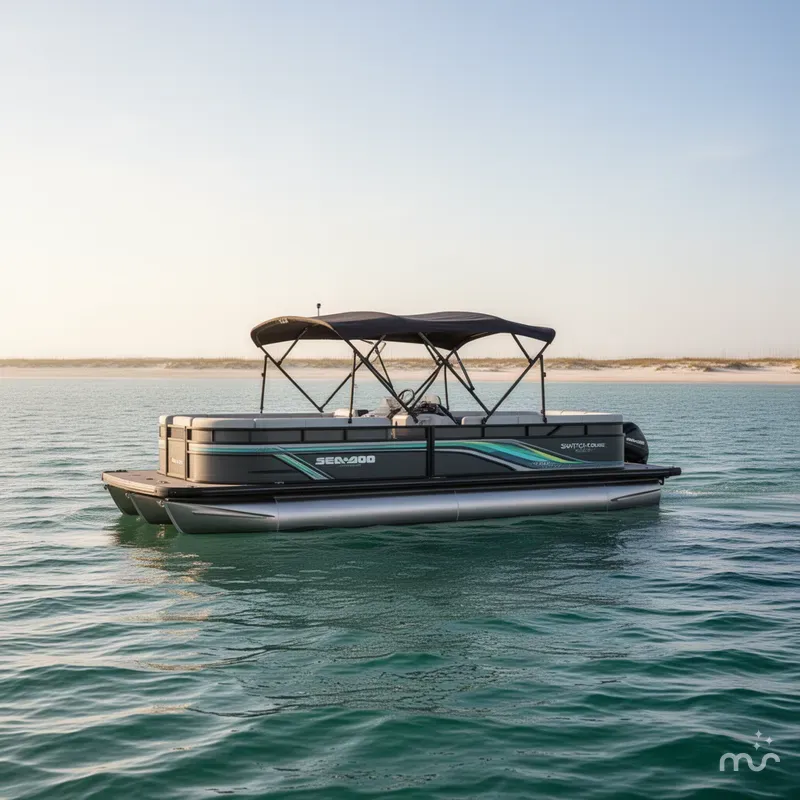 Slide: The Image of Sea-Doo Switch Cruise Limited™ 21 - 300 hp - Double Bimini 2026 - 2