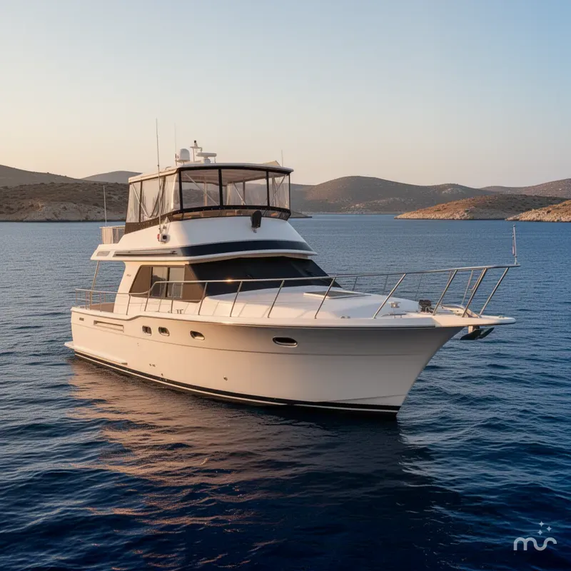 Slide: The Image of Californian 45 Motor Yacht 1988 - 2