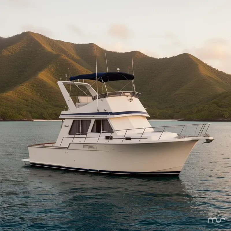 Slide: The Image of Tollycraft Flybridge Convertible 1986 - 2