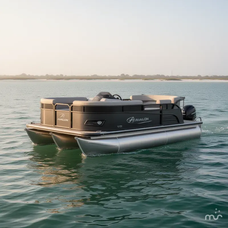 Slide: The Image of Avalon Catalina Versatile Rear Bench 23 FT 2021 - 0
