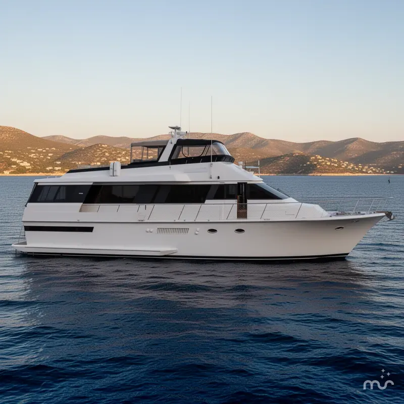Slide: The Image of Viking 63 Motor Yacht 1991 - 2