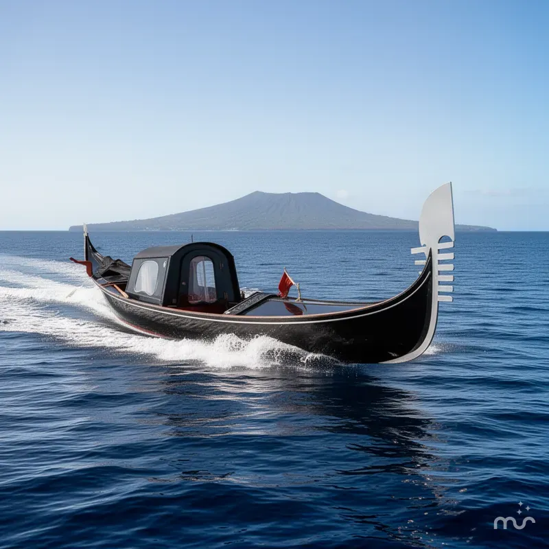 Slide: The Image of Vintage Gondola 1985 - 2