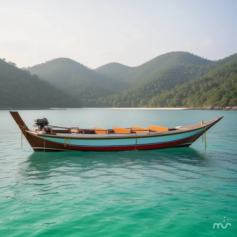 The Image of Utility Series Thai Longboat 1990 - 0