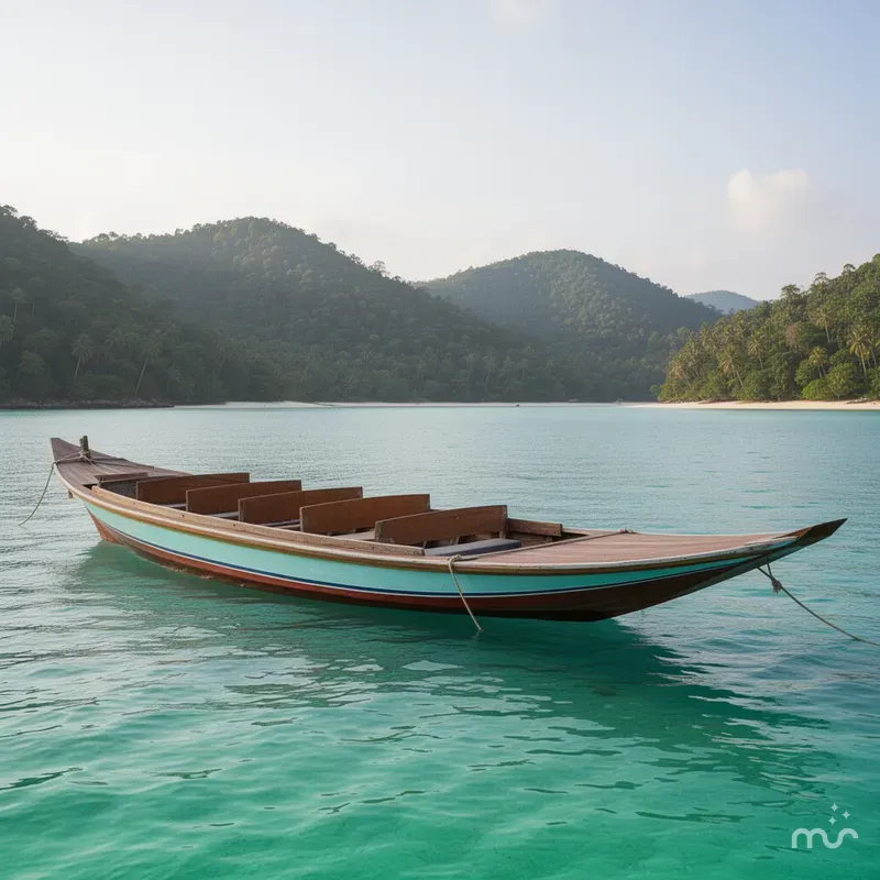 Slide: The Image of Utility Series Thai Longboat 1990 - 2