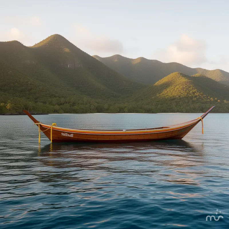 Slide: The Image of Utility Series Thai Longboat 1988 - 2