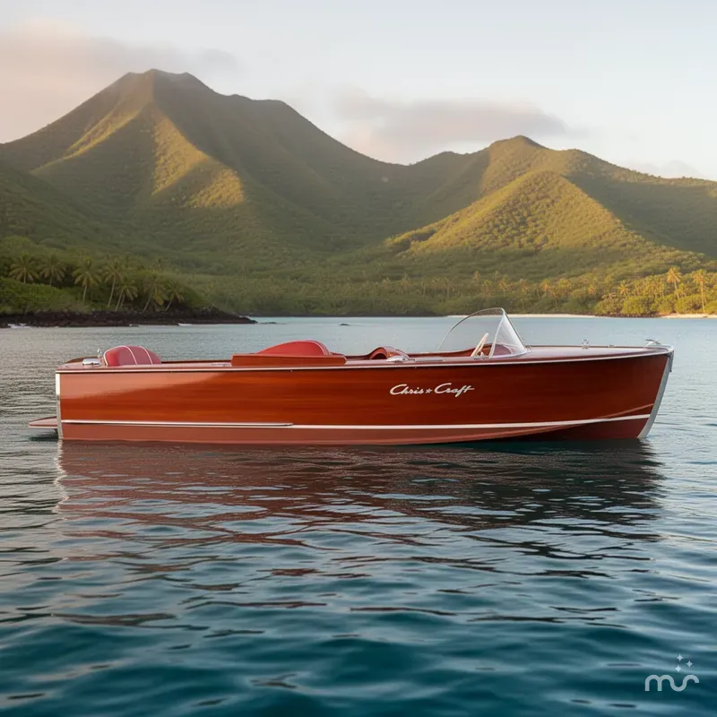 Slide: The Image of Chris-Craft 17 Sportsman 1955 - 2