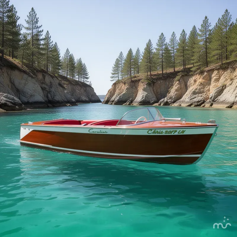 Slide: The Image of Chris-Craft 16 Cavalier 1958 - 2