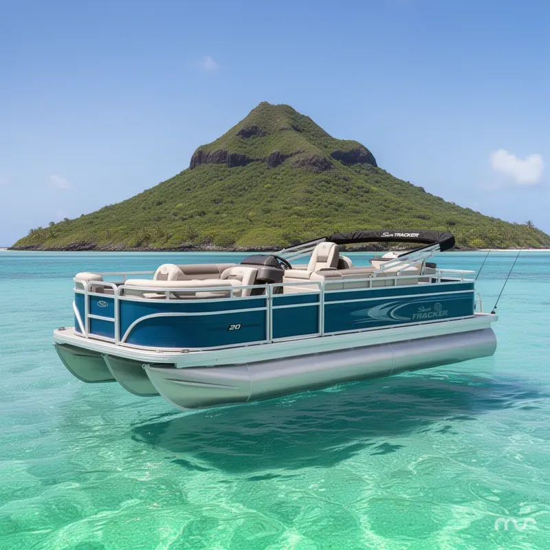 The Image of Sun Tracker Fishin' Barge 20 DLX 2026 - 0