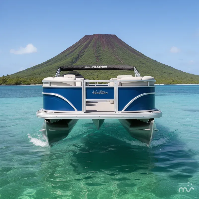 Slide: The Image of Sun Tracker Fishin' Barge 20 DLX 2026 - 1