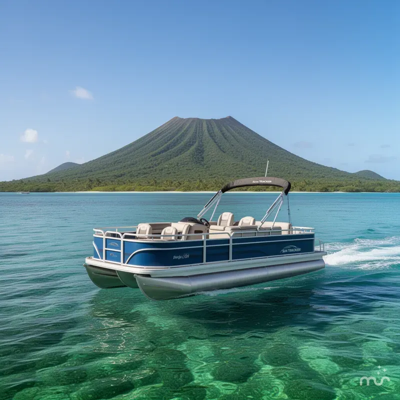 Slide: The Image of Sun Tracker Fishin' Barge 20 DLX 2026 - 4