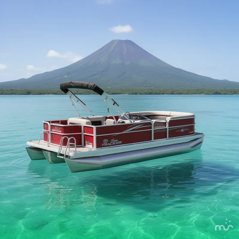 The Image of Sun Tracker Party Barge 18 DLX 2026 - 0