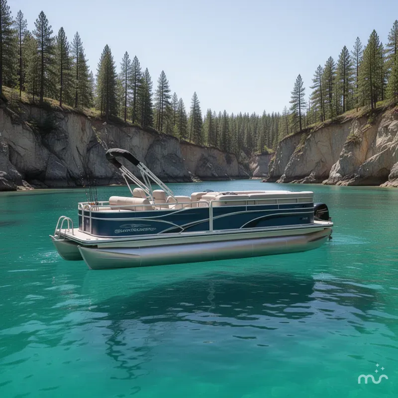 The Image of Sun Tracker Fishin' Barge 20 DLX 2026 - 0