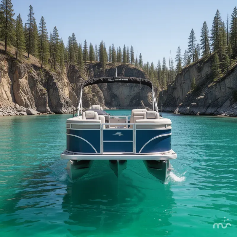 Slide: The Image of Sun Tracker Fishin' Barge 20 DLX 2026 - 3