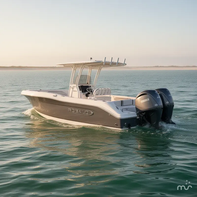 Slide: The Image of Robalo R200 Center Console 2026 - 2