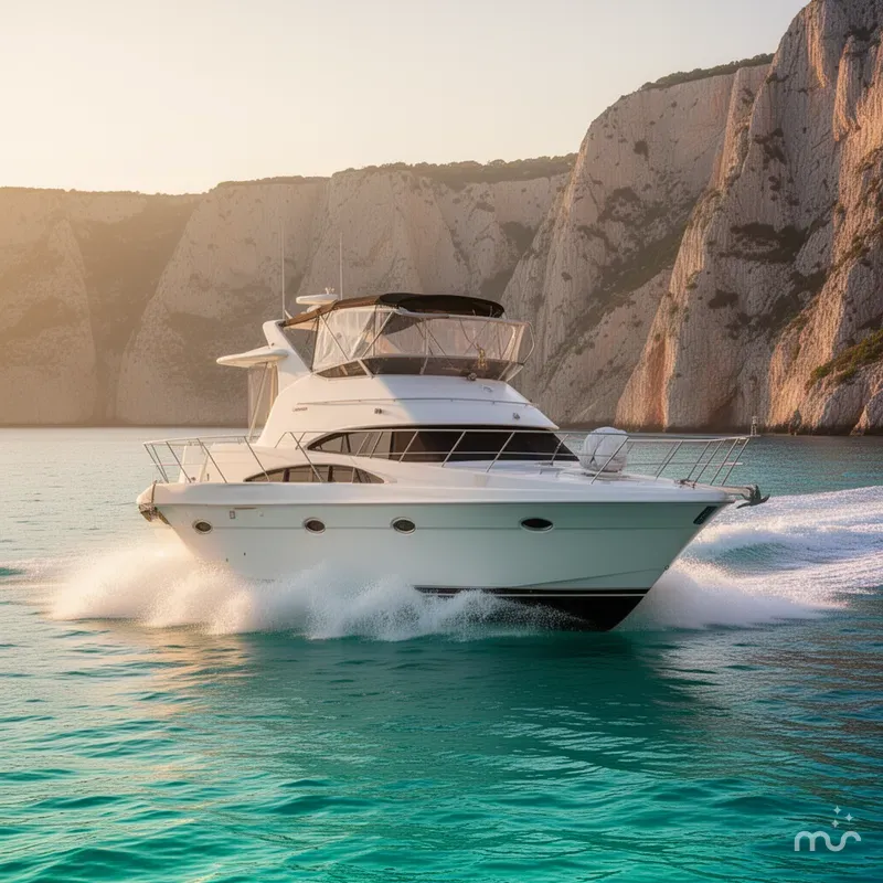 Slide: The Image of Carver Yachts 396 Motor Yacht 2000 - 2