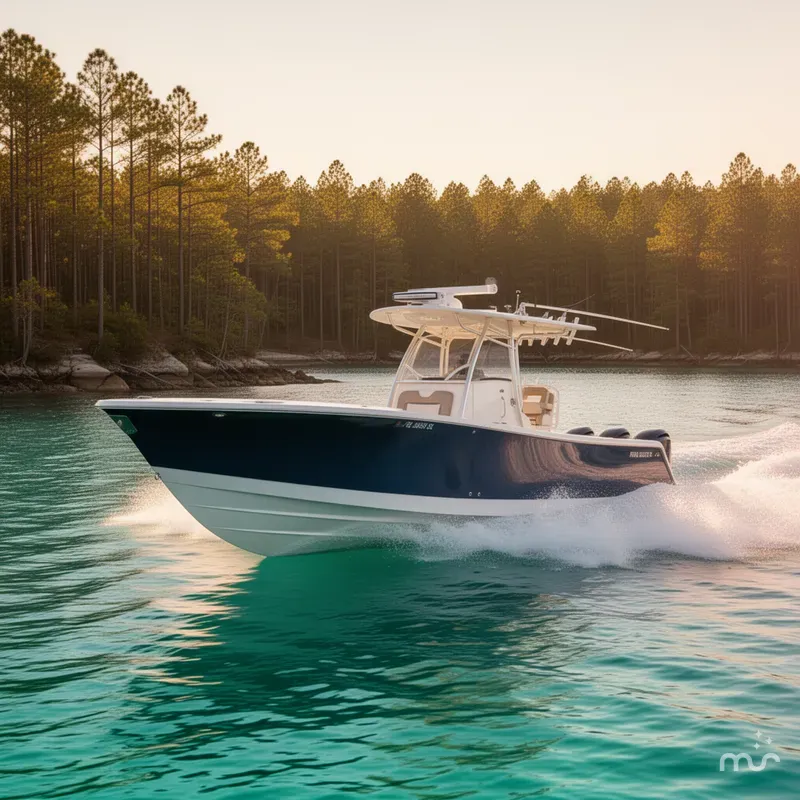 Slide: The Image of Regulator Marine 34 Center Console 2018 - 2