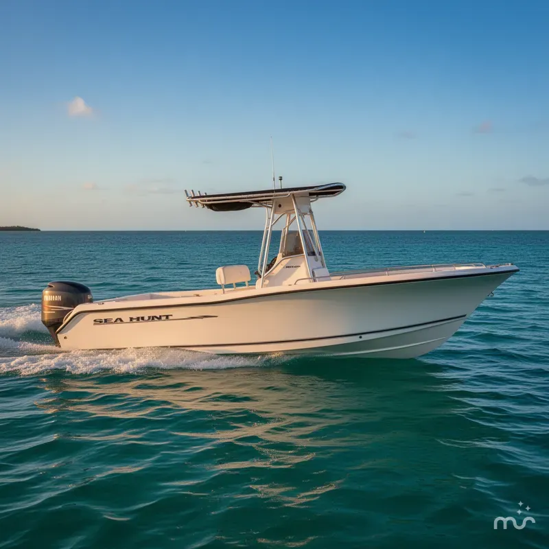 Slide: The Image of Sea Hunt Triton 220 2005 - 2