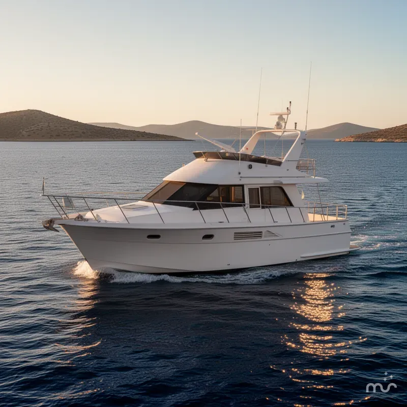 The Image of Ocean Alexander 39 Sedan 1986 - 0