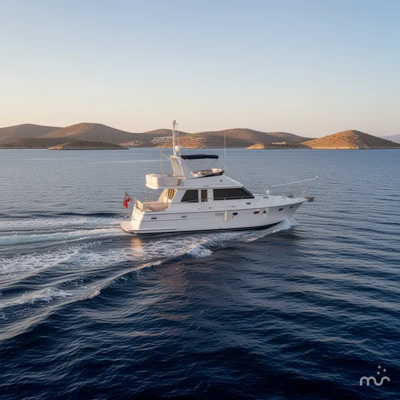 Slide: The Image of Ocean Alexander 39 Sedan 1986 - 2
