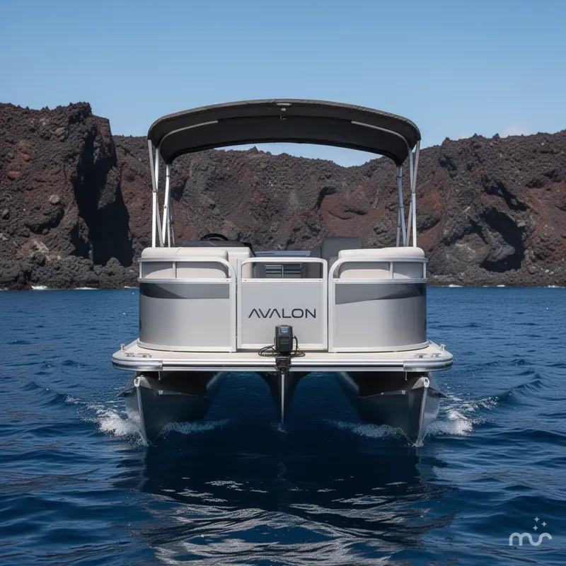 Slide: The Image of Avalon Venture Cruise - 17 FT w/ Torqeedo Electric Motor! 2026 - 1