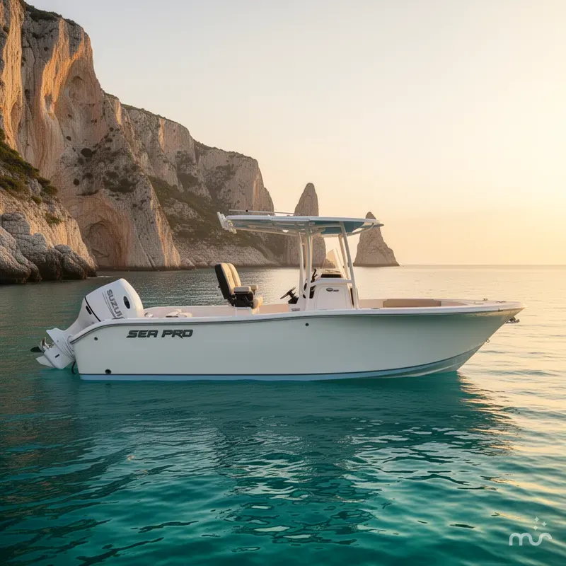 Slide: The Image of Sea Pro 222 Center Console 2026 - 2