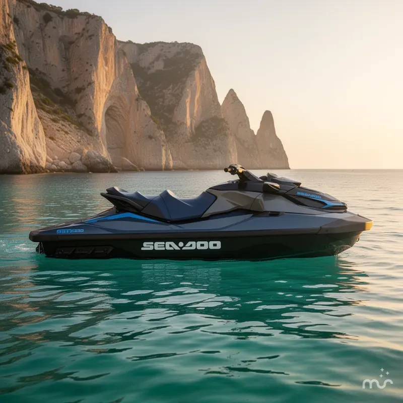 Slide: The Image of Sea-Doo GTX 230 Tech, Audio, iDF, iBR 2026 - 2