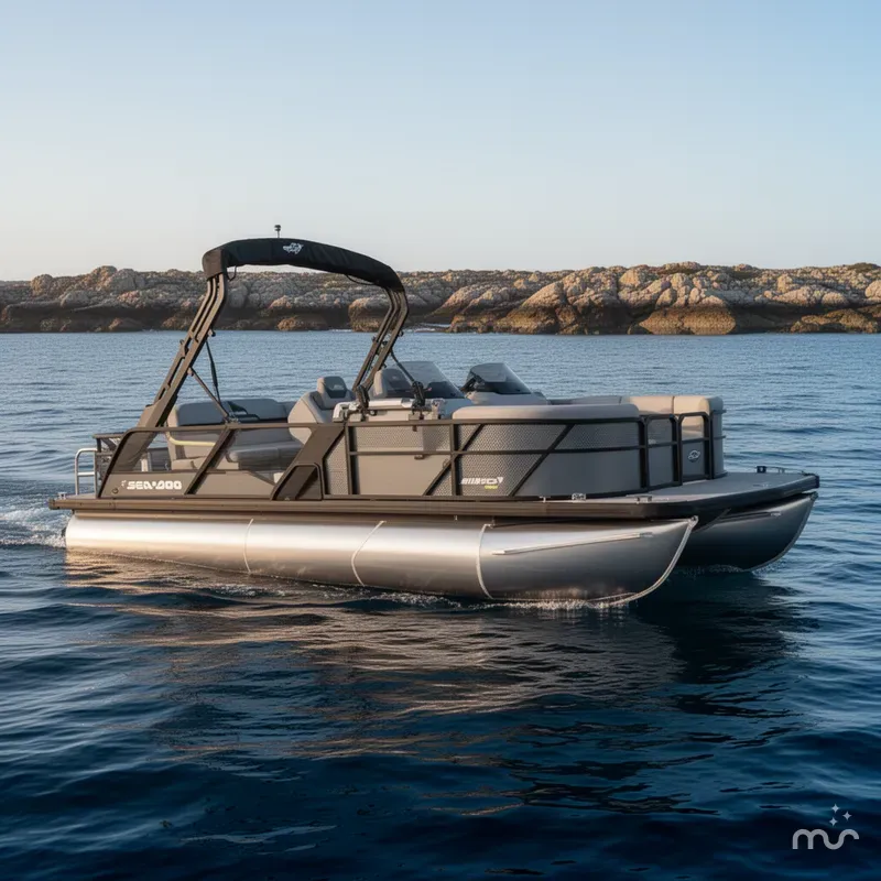 The Image of Sea-Doo Switch Fish™ 21 - 230 hp Galvanized 2026 - 0