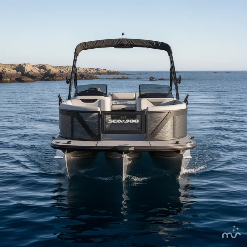 Slide: The Image of Sea-Doo Switch Fish™ 21 - 230 hp Galvanized 2026 - 1