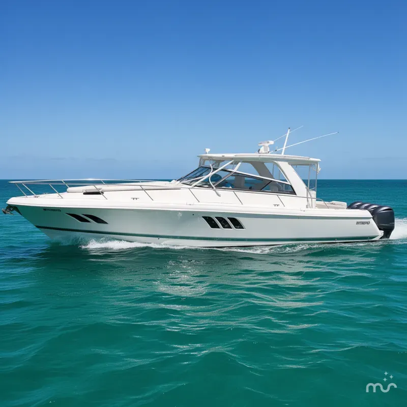 Slide: The Image of Intrepid 475 Sport Yacht 2018 - 0
