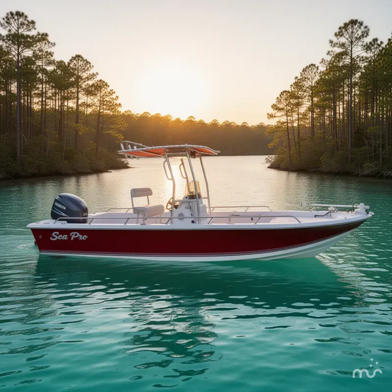 Slide: The Image of Sea Pro SV2400CC Bay Boat 2005 - 2