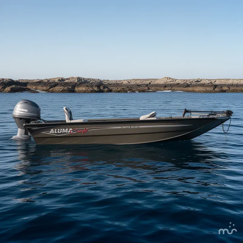 Slide: The Image of Alumacraft Crappie Deluxe 2018 - 2
