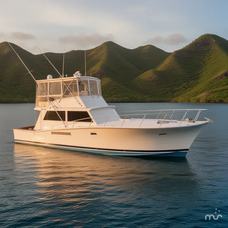Slide: The Image of Tiffany 46 ft Sportfish 1970 - 2