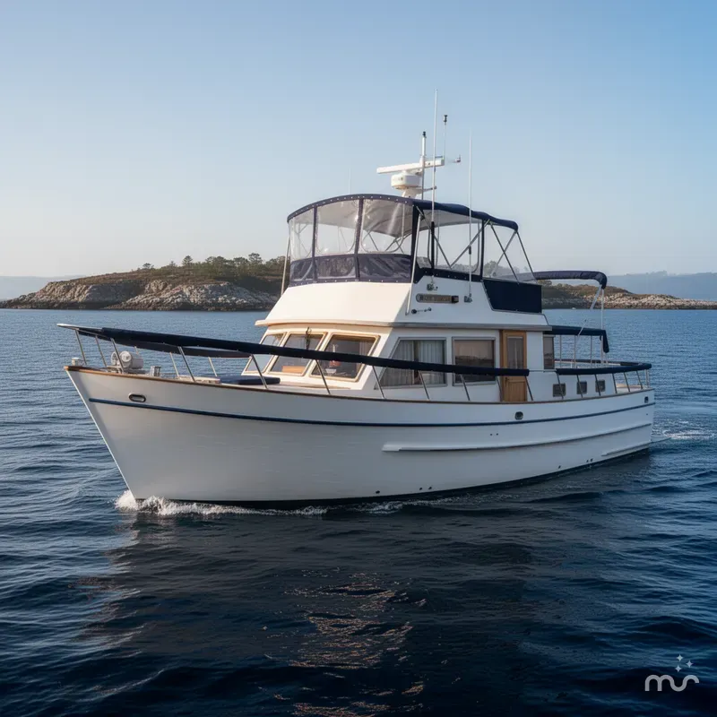 The Image of DeFever 41 Trawler 1986 - 0