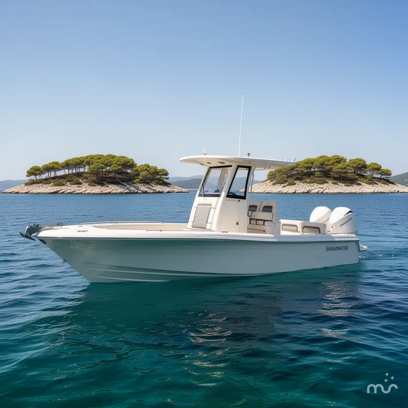 Slide: The Image of Shearwater 270 SS Open Carolina 2026 - 2