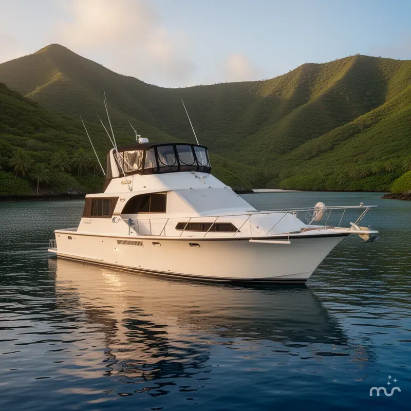 The Image of Ocean Yachts 48 Motor Yacht 1989 - 0