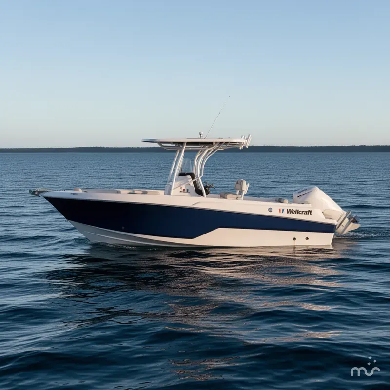 Slide: The Image of Wellcraft 222 Fisherman 2023 - 2