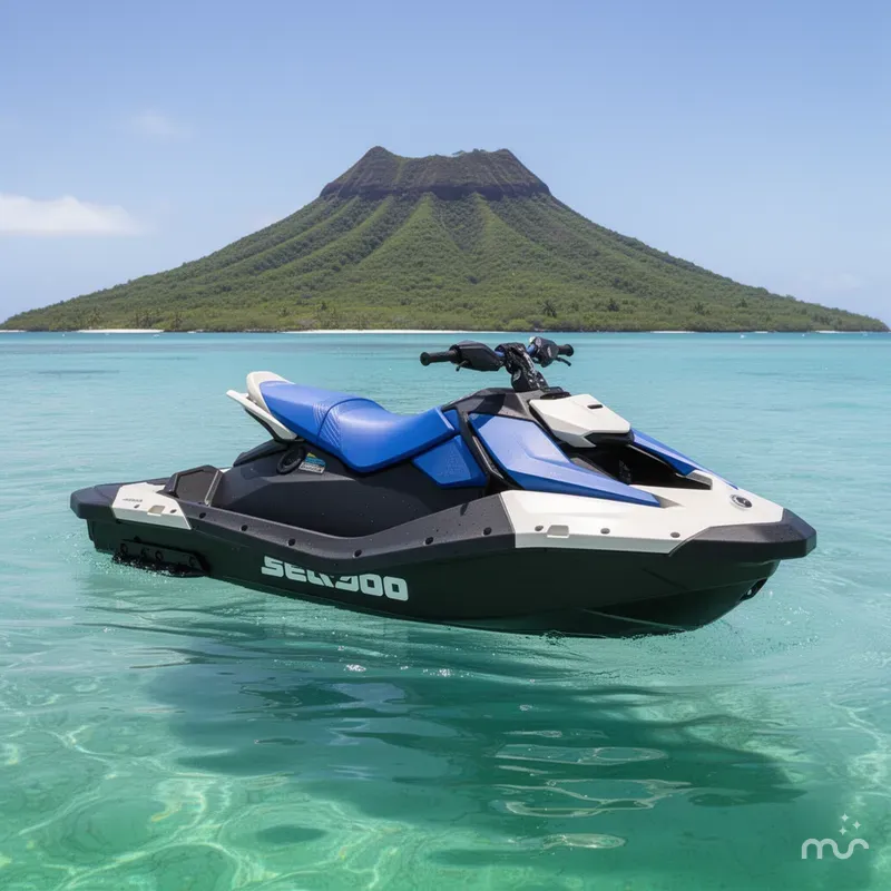 The Image of Sea-Doo PWC SPARK TRIXX 90 AUD WH 3UP IBR 25 2025 - 0