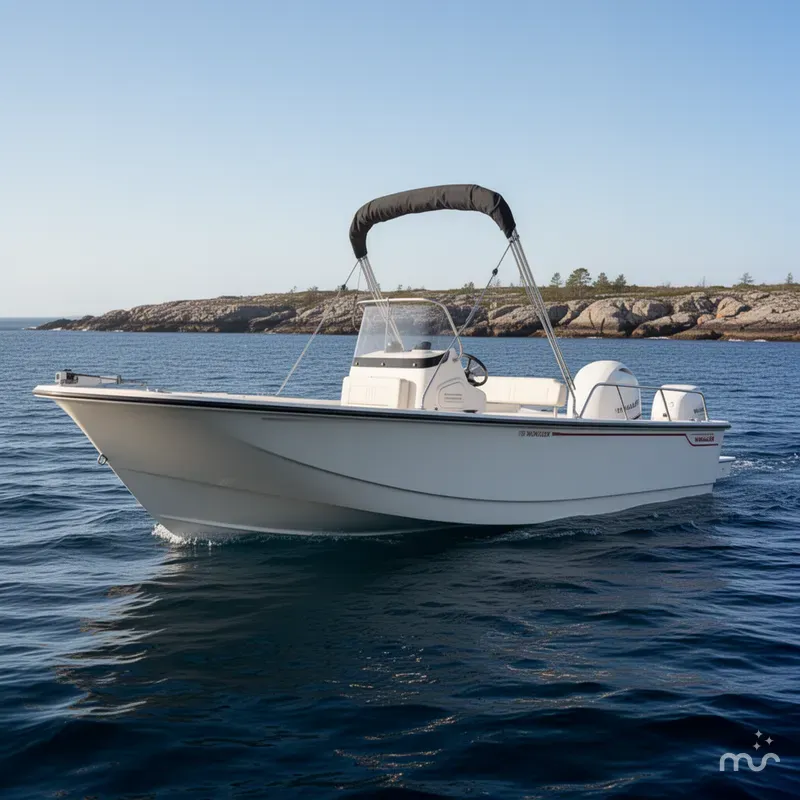 Slide: The Image of Boston Whaler 190 Montauk 2026 - 2