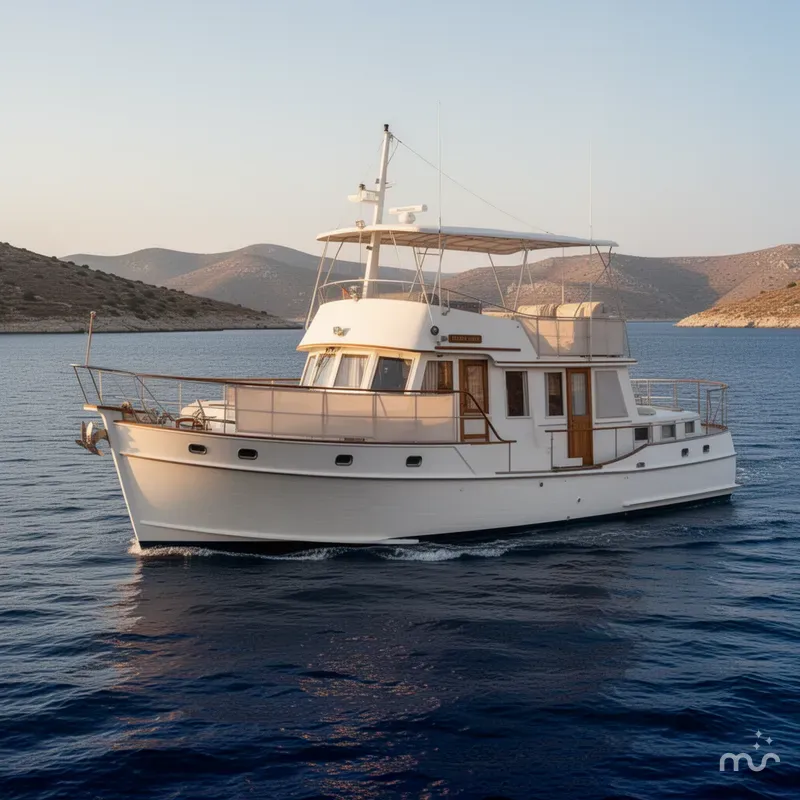 Slide: The Image of Grand Banks 46 Motoryacht 1993 - 2