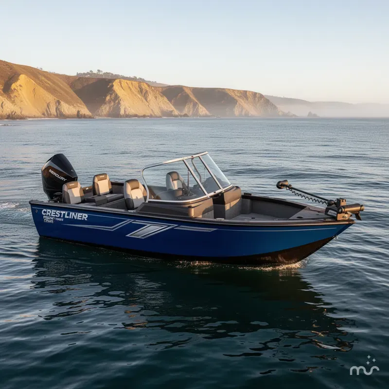 Slide: The Image of Crestliner Fish Hawk 1850 WT w/ 175HP Mercury ProXS! 2026 - 0
