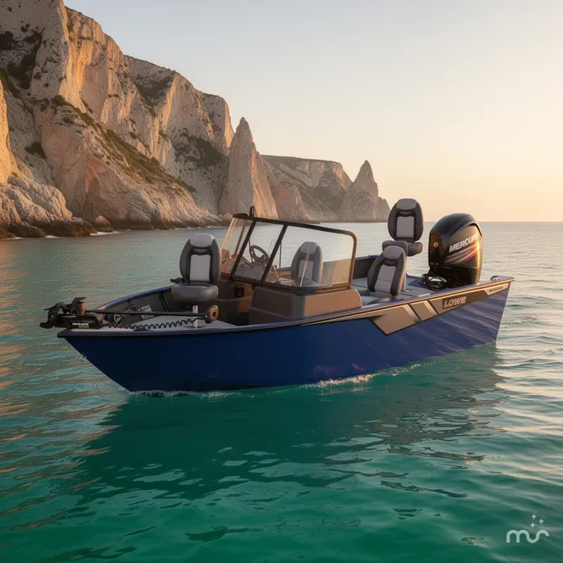 Slide: The Image of Lowe Fishing Machine Walk Thru FM 1675 WT 2026 - 2