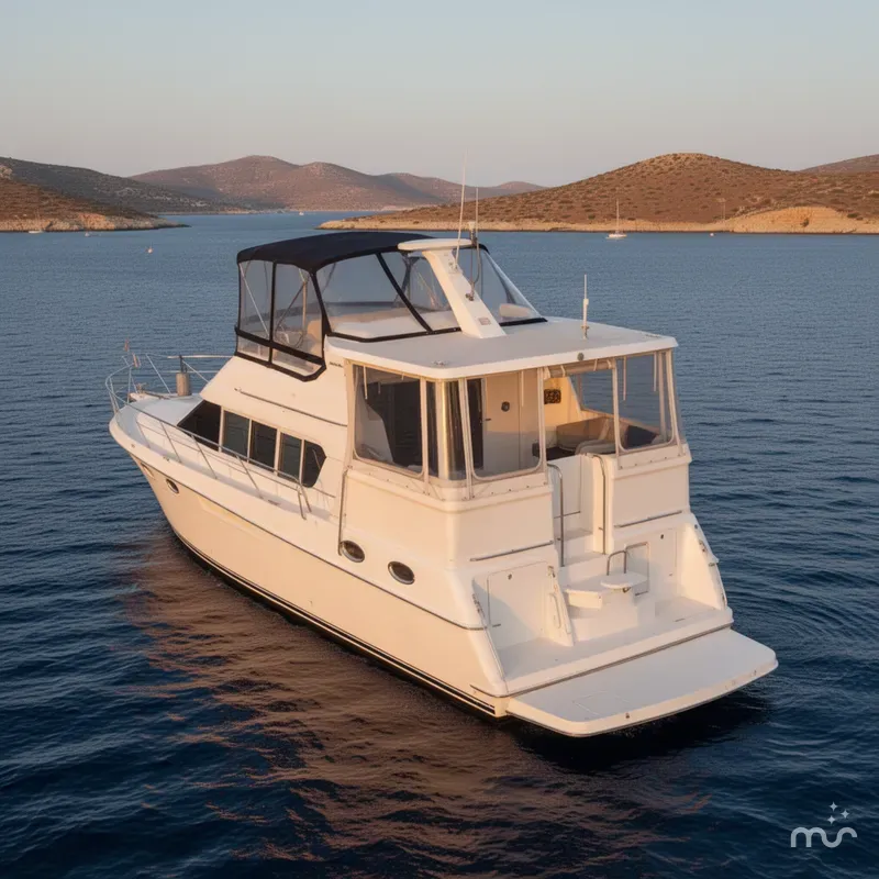 Slide: The Image of Silverton 402 Motor Yacht 1997 - 3