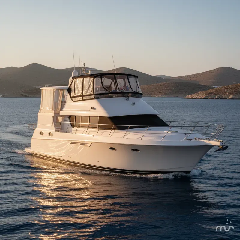 Slide: The Image of Silverton 402 Motor Yacht 1997 - 4